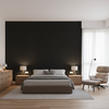 Watermill Linen Caviar — Bedroom Room Setting