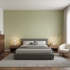 Watermill Linen pale green — Bedroom Room Setting