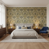 Tetbury Blue/Green — Bedroom Room Setting