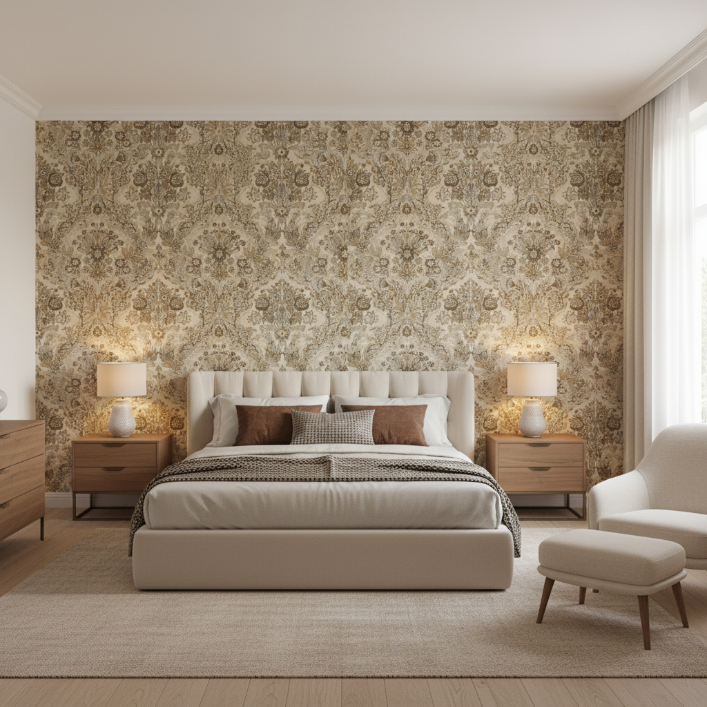 Tetbury Grey/Bisque — Bedroom Room Setting
