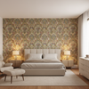 Tetbury Rose/Aqua — Bedroom Room Setting