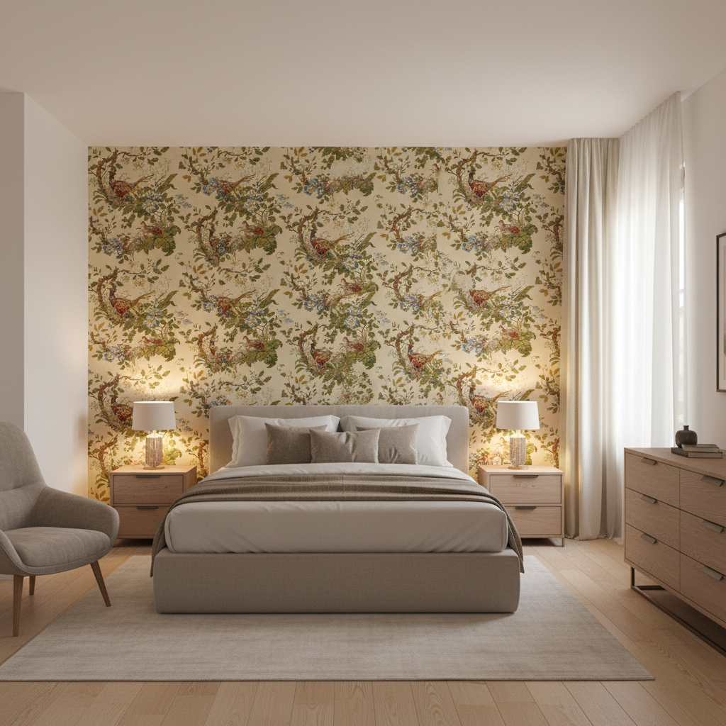 Lyndhurst Cream — Bedroom Room Setting