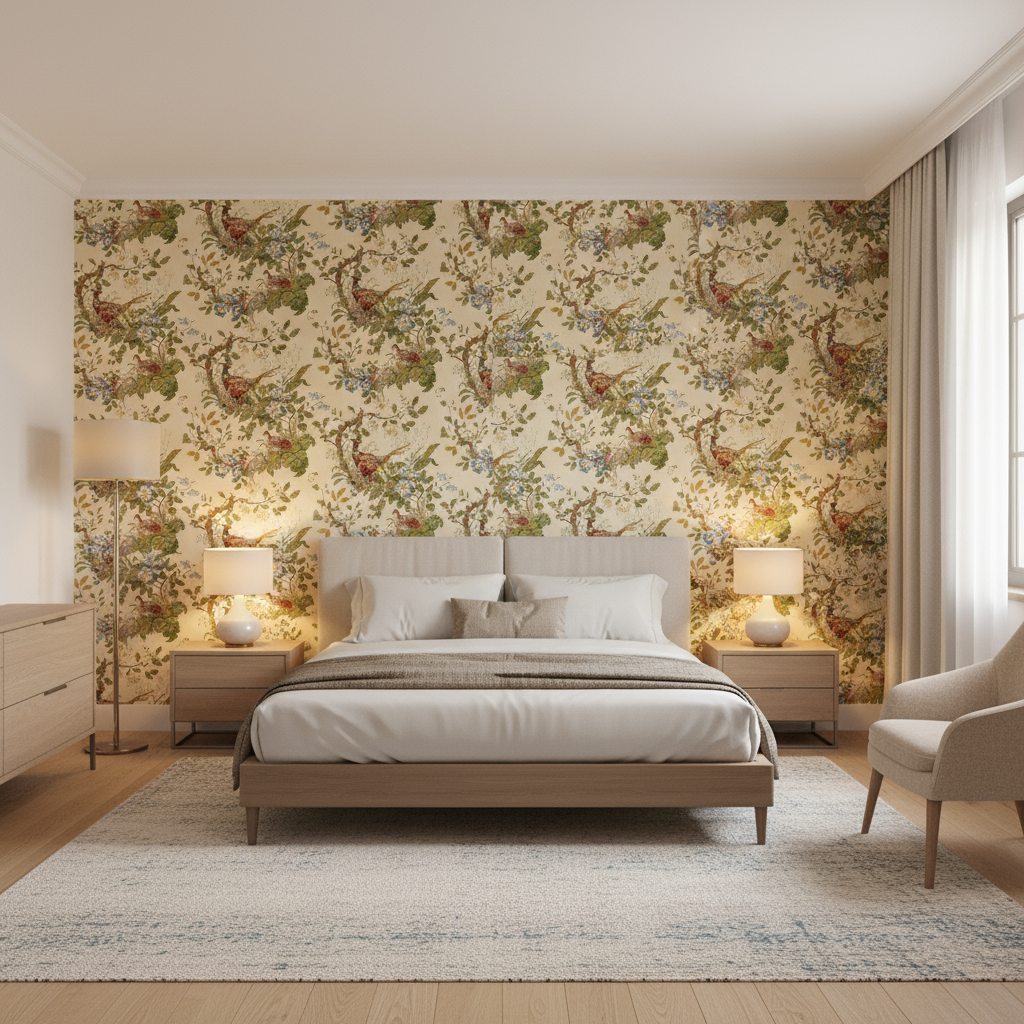 Lyndhurst Cream — Bedroom Room Setting