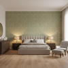 Chantilly Weave Sage — Bedroom Room Setting