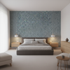 Bennett Slate Blue — Bedroom Room Setting