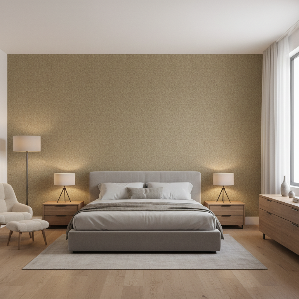 Bennett Cobblestone — Bedroom Room Setting