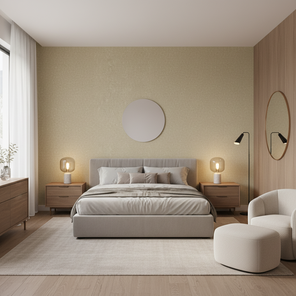 Bennett Dove — Bedroom Room Setting