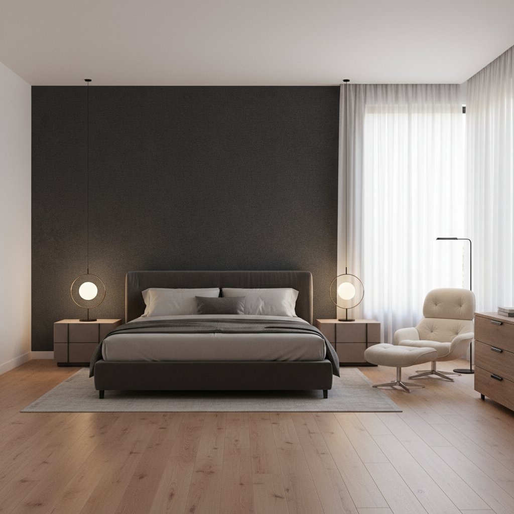 Bennett Coal — Bedroom Room Setting