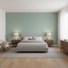 Queen Victoria Aqua — Bedroom Room Setting