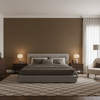 Oxford Velvet Mocha — Bedroom Room Setting