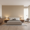 Oxford Velvet beige — Bedroom Room Setting