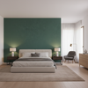 Oxford Velvet teal — Bedroom Room Setting