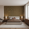 Oxford Velvet Camel — Bedroom Room Setting