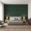 Oxford Velvet Sea Green — Bedroom Room Setting