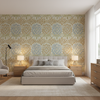 Sameera Sapphire/Gold — Bedroom Room Setting