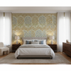 Sameera Sapphire/Gold — Bedroom Room Setting