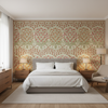 Sameera Spice/Berry — Bedroom Room Setting
