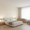 Skye Wool Coconut — Bedroom Room Setting