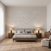 Skye Wool Moonbeam — Bedroom Room Setting