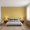 Skye Wool mustard — Bedroom Room Setting