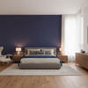 Skye Wool Blueberry — Bedroom Room Setting