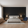 Skye Wool Jet — Bedroom Room Setting