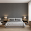 Lille Linen Shale — Bedroom Room Setting