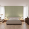Lille Linen Oldmint — Bedroom Room Setting