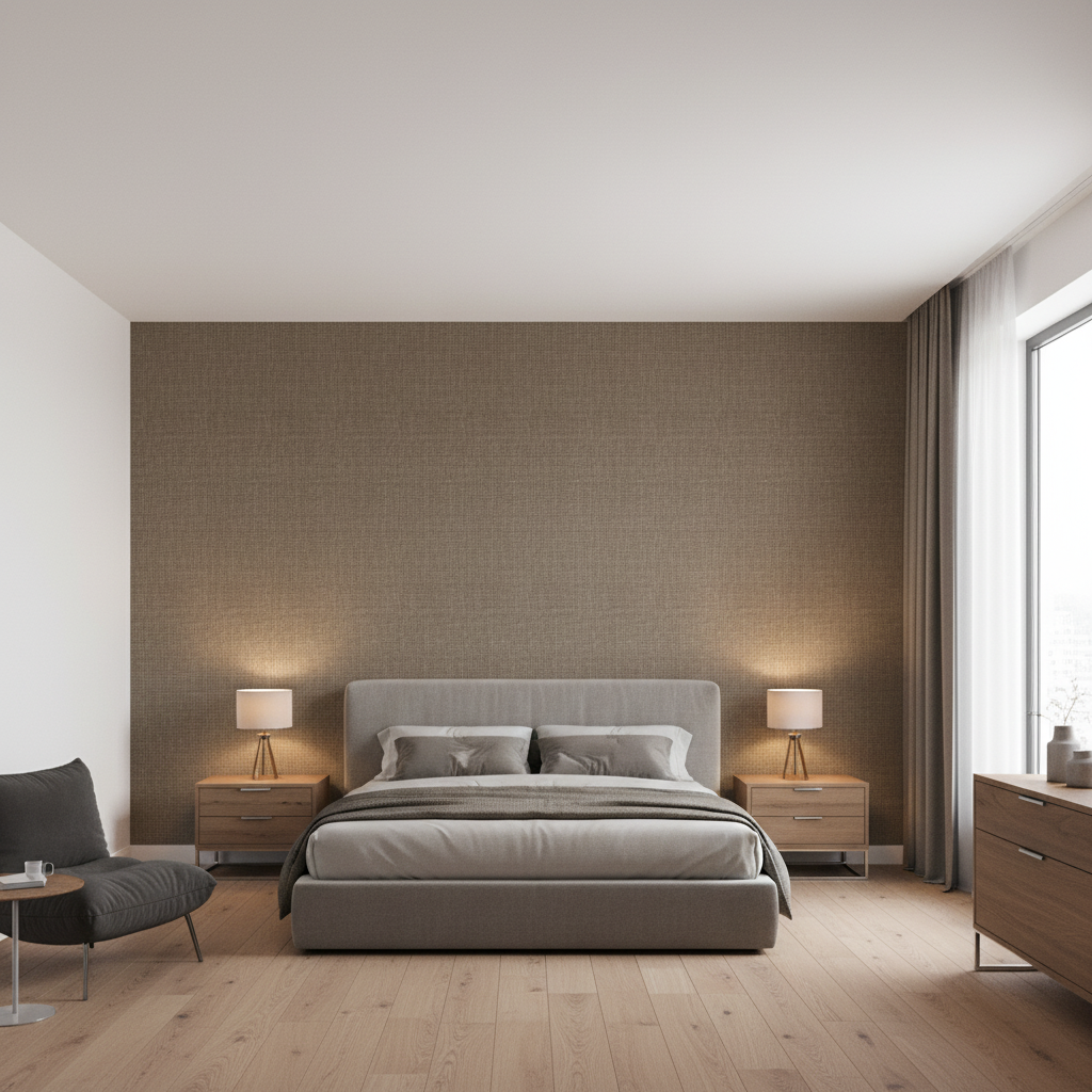 Lille Linen Bamboo — Bedroom Room Setting