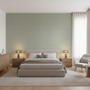 Lille Linen Silver — Bedroom Room Setting