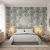 Chinese Lantern Ii Sky/Jade — Bedroom Room Setting