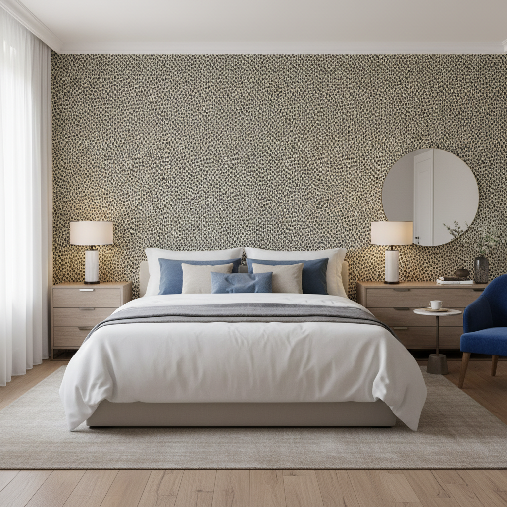 Mago Navy — Bedroom Room Setting