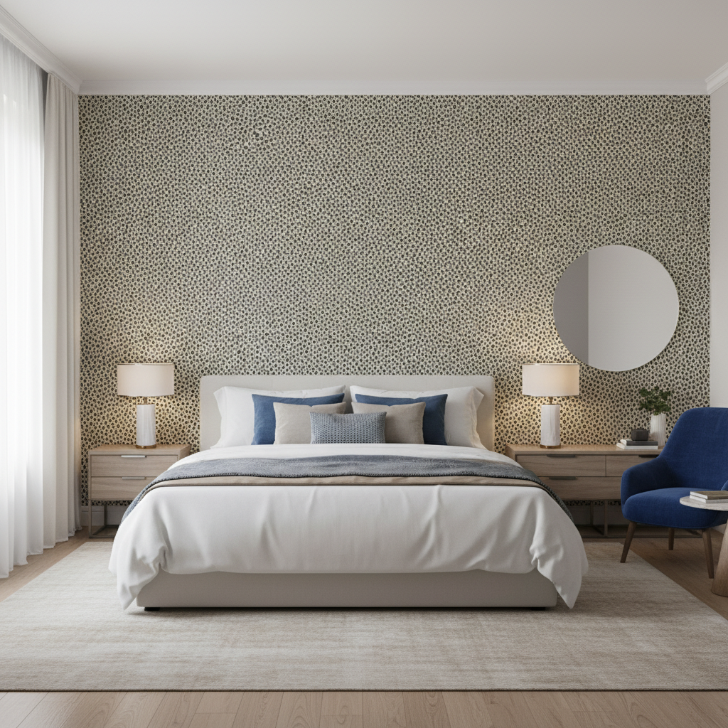 Mago Navy — Bedroom Room Setting