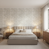 Davenport Print Cloud — Bedroom Room Setting