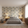 Davenport Print Pacific — Bedroom Room Setting