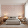 Laine Print Petal — Bedroom Room Setting