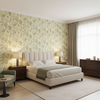 Bradford Emb Greenery — Bedroom Room Setting