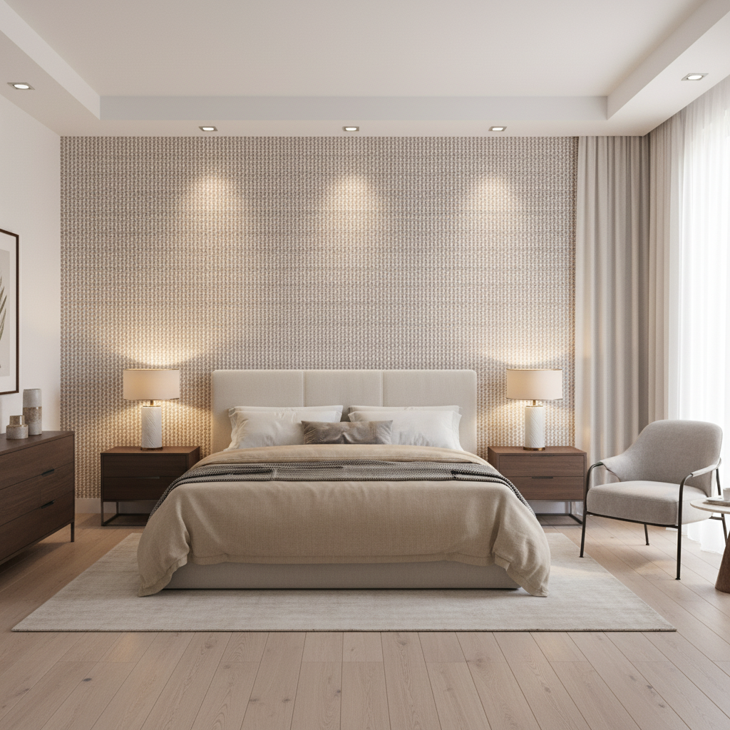 Kaya Ii Lilac — Bedroom Room Setting