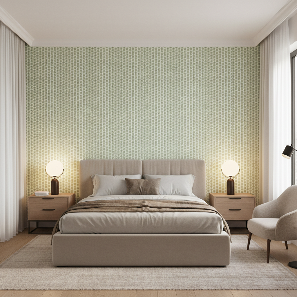 Kaya Ii Leaf — Bedroom Room Setting