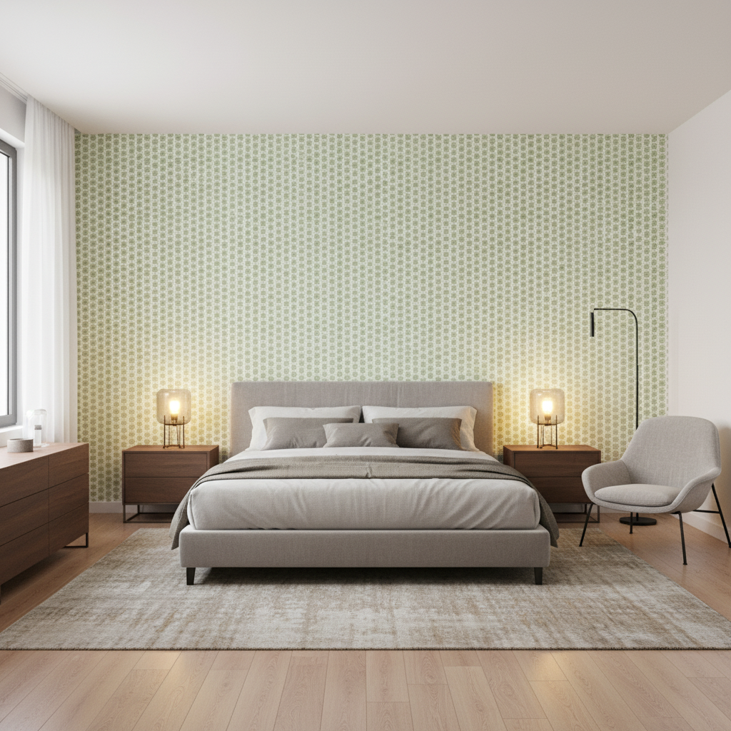 Kaya Ii Leaf — Bedroom Room Setting