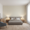 Coombes Sheer Linen — Bedroom Room Setting