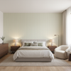 Cap Ferrat Stripe Leaf — Bedroom Room Setting