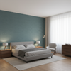 Gemma Velvet Pacific — Bedroom Room Setting