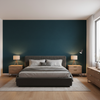 Gemma Velvet Midnight — Bedroom Room Setting