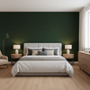 Gemma Velvet Emerald — Bedroom Room Setting