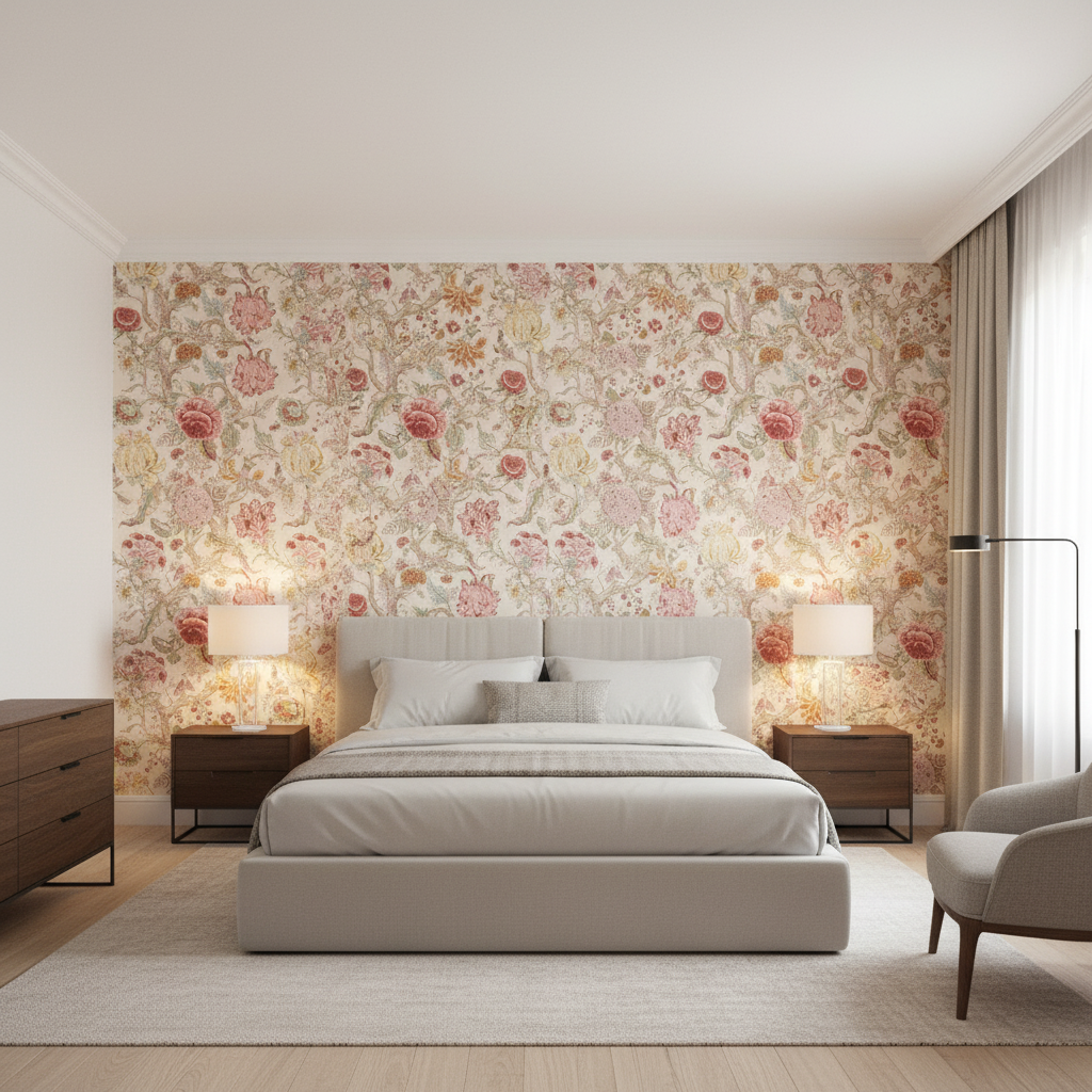 Adlington Rose — Bedroom Room Setting