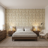 Taplow Print Juniper/Petal — Bedroom Room Setting