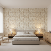 Taplow Print Sand/Dove — Bedroom Room Setting
