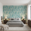 Taplow Print Marine/Sand — Bedroom Room Setting