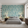 Taplow Print Marine/Sand — Bedroom Room Setting